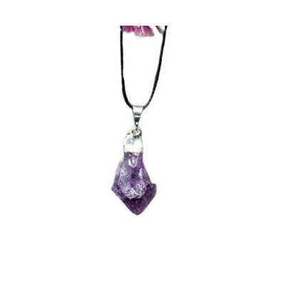 Fio com Ponta de Ametista – Galvanizada