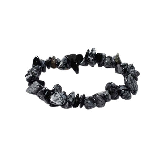 ZeNNatural_Pulseira de Obsidiana Nevada - Chip
