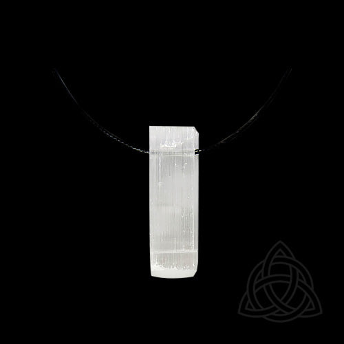 Fio com Selenite | Unidade | 3/5 cm - ZenNatural