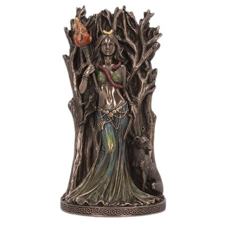 ZenNatural_Hécate, Deusa da Magia e da Bruxaria – Bronze 21 cm