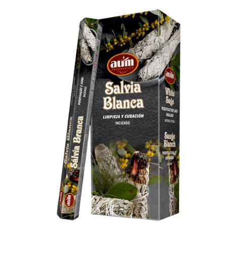 ZenNatural_Incenso – Sálvia Branca (Hexagonal)