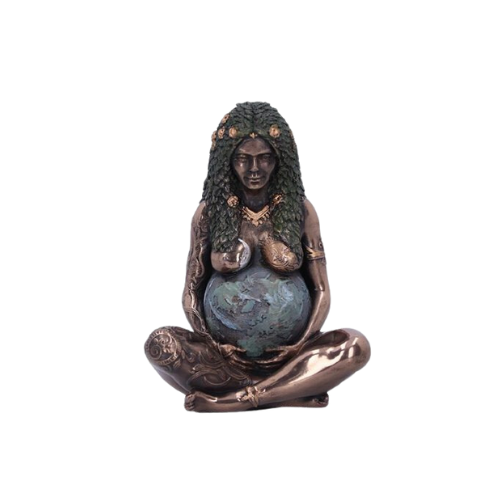 ZenNatural_Mãe Terra, Gaia – Bronze 8.5cm