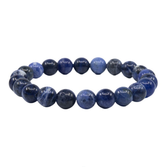 ZenNatural_ulseira de Sodalite - Esferas 8 mm