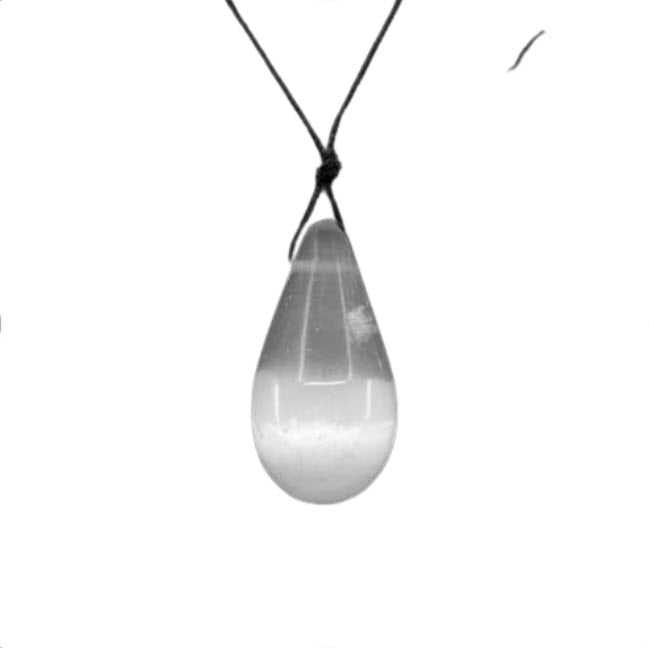 Fio Gota de Selenite | Unidade - ZenNatural