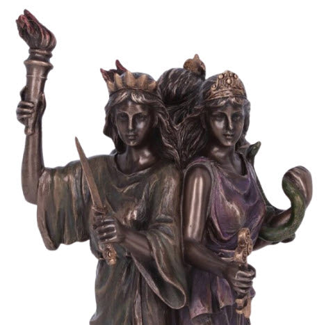 Zennatural_Hécate, A Deusa da Magia – Bronze 21 cm2