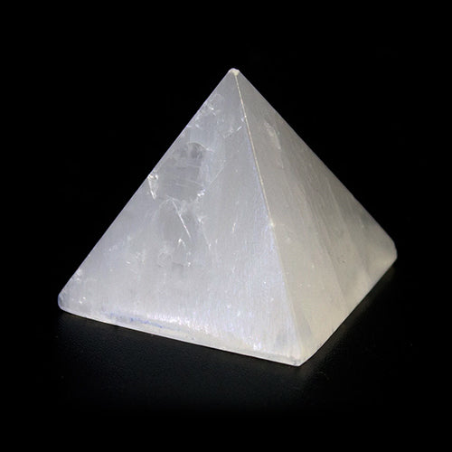Pirâmide de Selenite | Unidade | +/- 4 cm - ZenNatural
