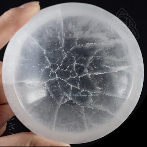 Taça de Selenite - Pequena 7/8 cm | Unidade - ZenNatural