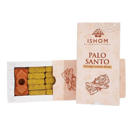 Ladrilhos de Palo Santo – Ishom Premium | Unidade | Embalagem de 15 Ladrilhos