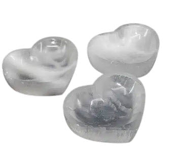Taça de Selenite – Coração 11/12 cm_1