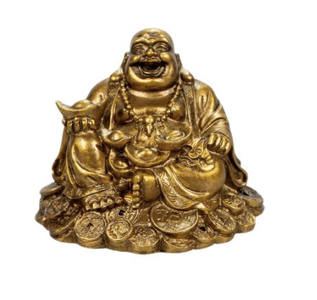 ZenNatural_Buda da Riqueza - 6 cm