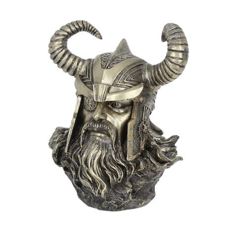 ZenNatural_Busto de Odin - Bronze 21,5 cm