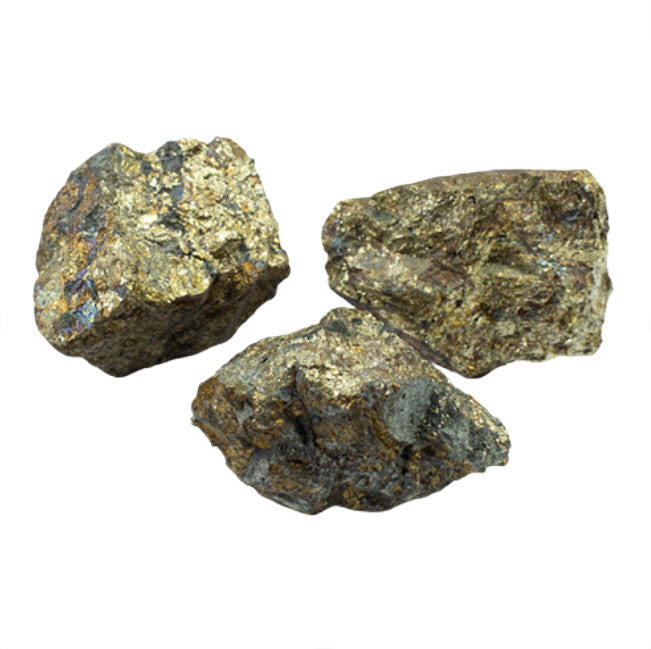 Calcopirite Natural em Bruto - 70/100 | Unidade | Peso: 70/100 grs • Tamanho: 50/70 mm - ZenNatural