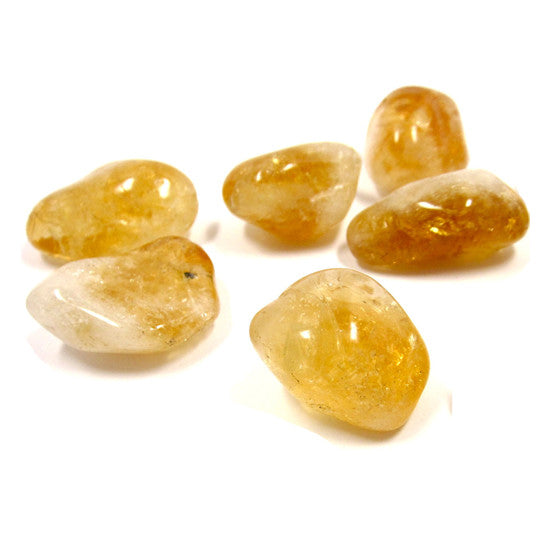 Citrino Rolado - Premium Pequeno | Unidade | Tamanho aproximado: 12/20 mm - ZenNatural