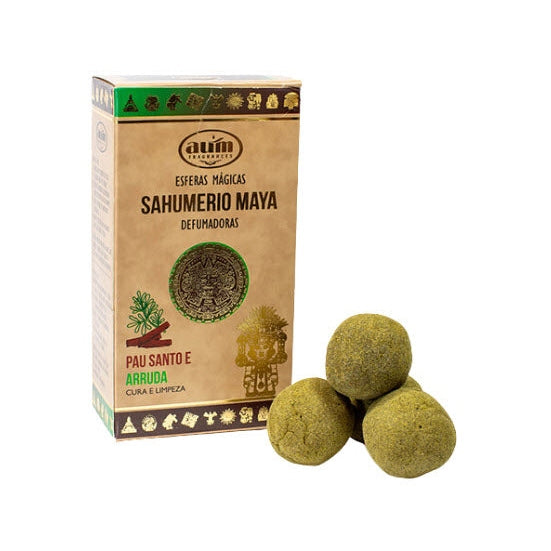 ZenNatural_Defumação Esferas Mágicas Pau Santo e Arruda