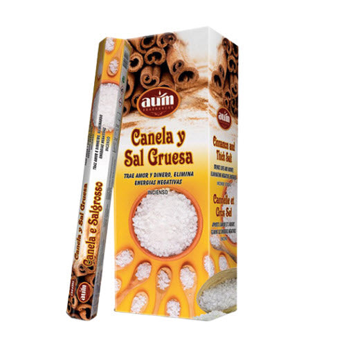 Incenso – Canela e Sal Grosso (CAIXA HEX)