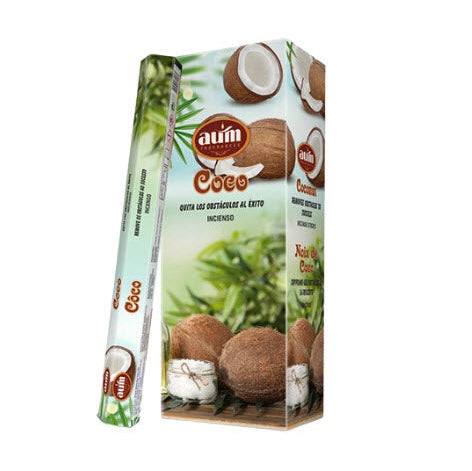 ZenNatural_Incenso – Coco (CAIXA HEX)