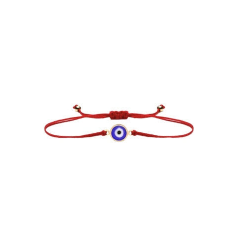 ZenNatural_Pulseira de Nós - Olho Turco Vermelho