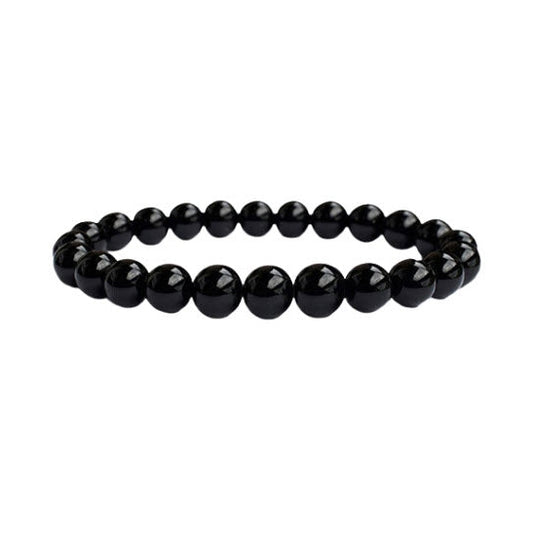 ZenNatural_Pulseira de Onix - Esferas 8 mm