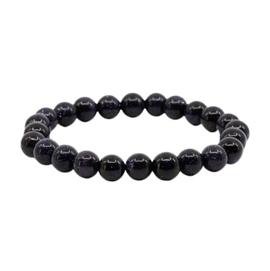 ZenNatural_Pulseira de Pedra Estrela - Esferas 8 mm