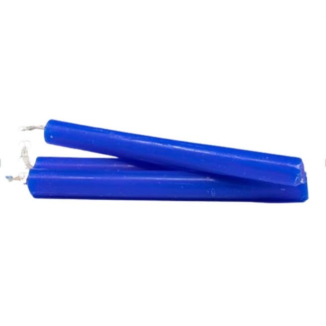 Conjunto de Velas de 15 cm (Peso 1KG) -  Azul | 38/40 velas - ZenNatural
