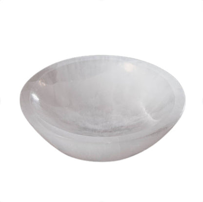 Taça de Selenite - Pequena 7/8 cm | Unidade - ZenNatural