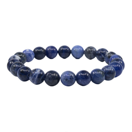 ZenNatural_ulseira de Sodalite - Esferas 8 mm