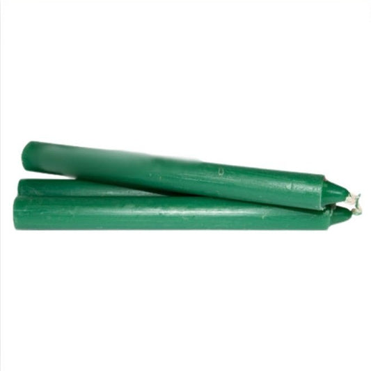 Conjunto de Velas de 20 cm (Peso 1KG) -  Verde | 19/20 velas - ZenNatural