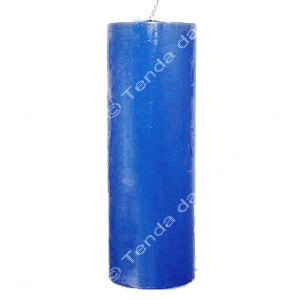 Vela de 7 Dias - Azul | Unidade | 15 cm de altura X 5 cm de diâmetro - ZenNatural