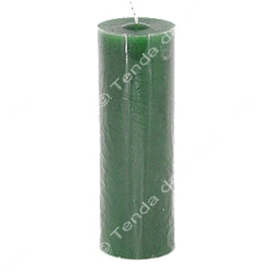 Vela de 7 Dias  Verde | Unidade | 15 cm de altura X 5 cm de diâmetro - ZenNatural