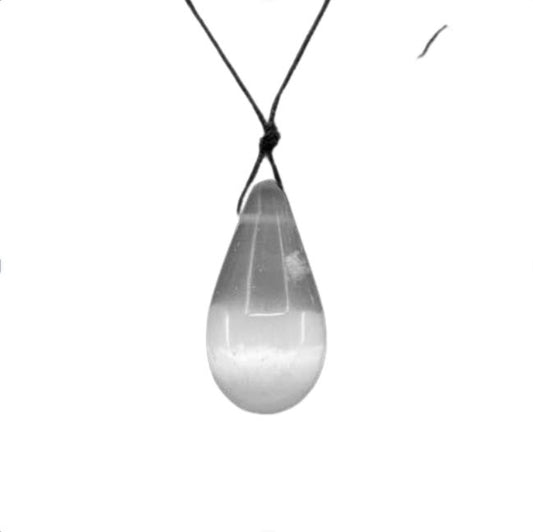 Fio Gota de Selenite | Unidade - ZenNatural