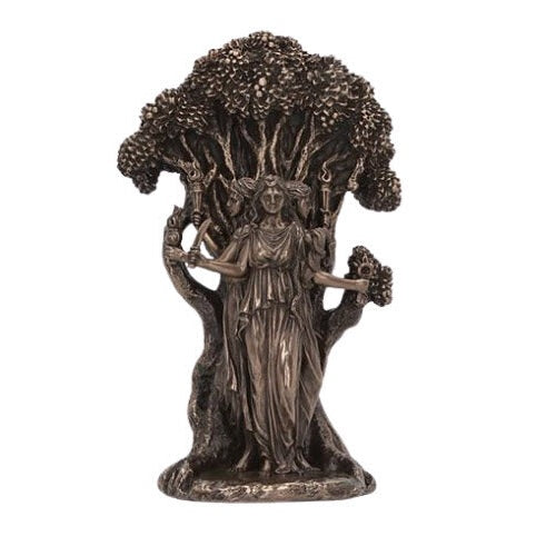 Zennatural_Hécate, A Deusa Tripla – Bronze 18.5 cm