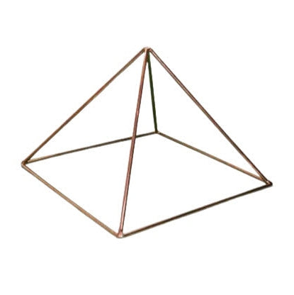 Zennatural_Pirâmide Energética 20 CM – Cor Prateada