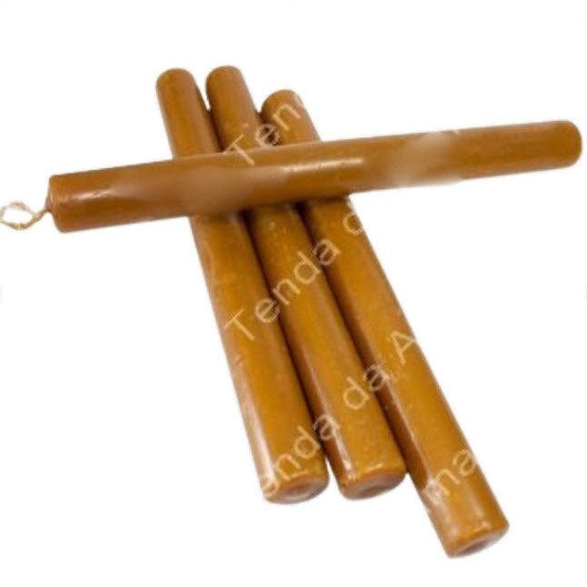 Vela de Mel - 20 cm | Unidade |  20 cm de altura X 20 mm - ZenNatural