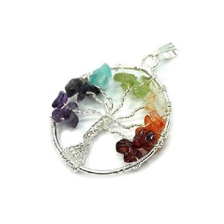 Fio da Árvore da Vida com 7 Chakras