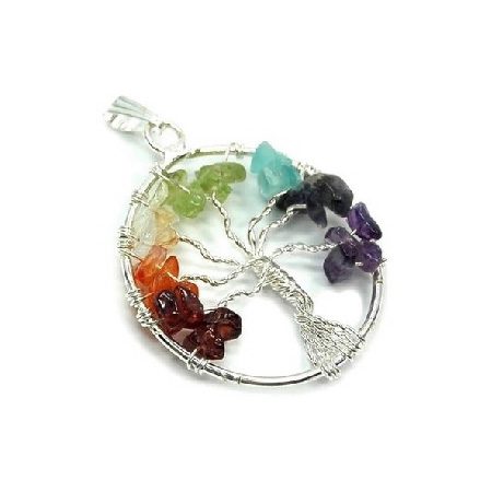 Fio da Árvore da Vida com 7 Chakras