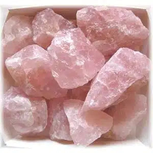 Quartzo Rosa em Bruto – 100 GRS.